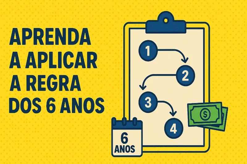 Metodologia de 6 Anos para Alcan&ccedil;ar a Liberdade Financeira